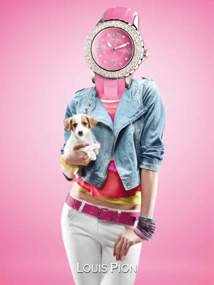 louis pion手表广告设计 飞特网 广告设计