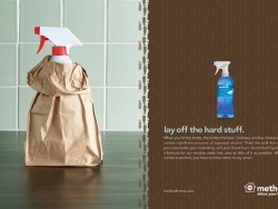 很棒的清洁剂平面广告设计欣赏
