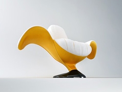 由香蕉引申出的香蕉椅设计