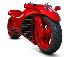 超酷法拉利摩托车设计欣赏