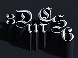 PS CS6打造立体3D文字效果