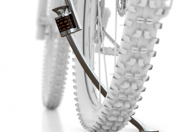 Stand And Lock-创意自行车脚架锁设计
