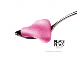 Pleats Please (三宅褶皱)20周年纪念广告海报