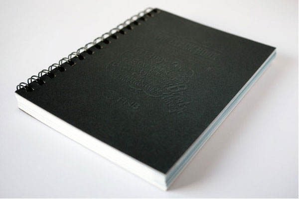 简洁的记事本画册设计欣赏 飞特网 画册设计