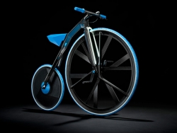 复古概念电动自行车设计