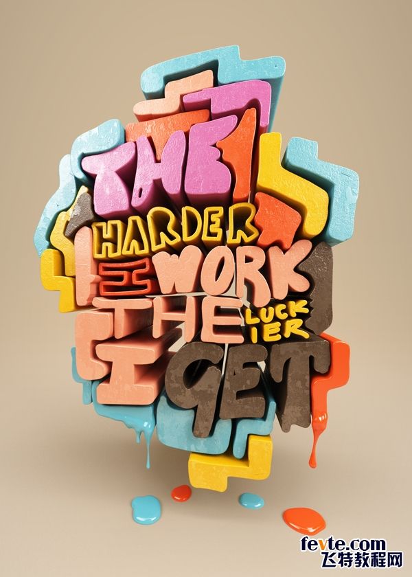 Quotation experiments in Crazy Typography by Chris LaBrooy