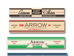 Arrow服饰标签设计