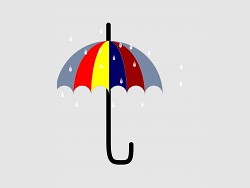 用cdr制作漂亮的小雨伞