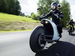 超酷超拉风的Johammer电动摩托设计