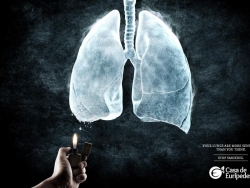 创意戒烟公益海报设计