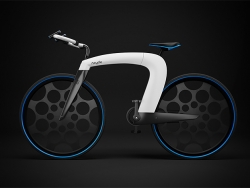 简约时尚的电动自行车设计