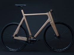漂亮复古实木自行车设计