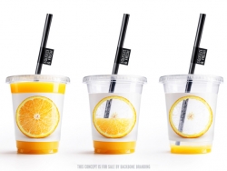 创意动态果汁包装设计