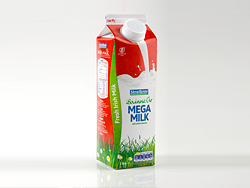 鲜牛奶品牌包装设计