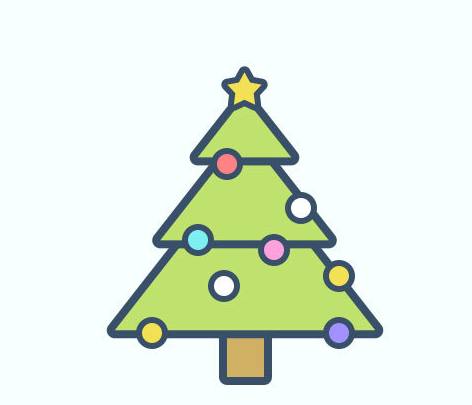 PS绘制圣诞树图标教程 飞特网 PS鼠绘教程