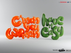 创意海报字体设计作品欣赏