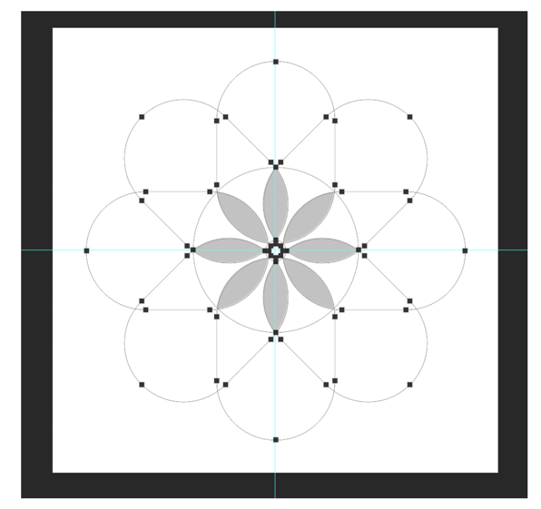 PS混合模式绘制炫彩花朵图标 飞特网 PS鼠绘教程