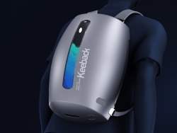 极富科技未来感的背包设计