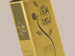 清新风格橄榄油包装设计