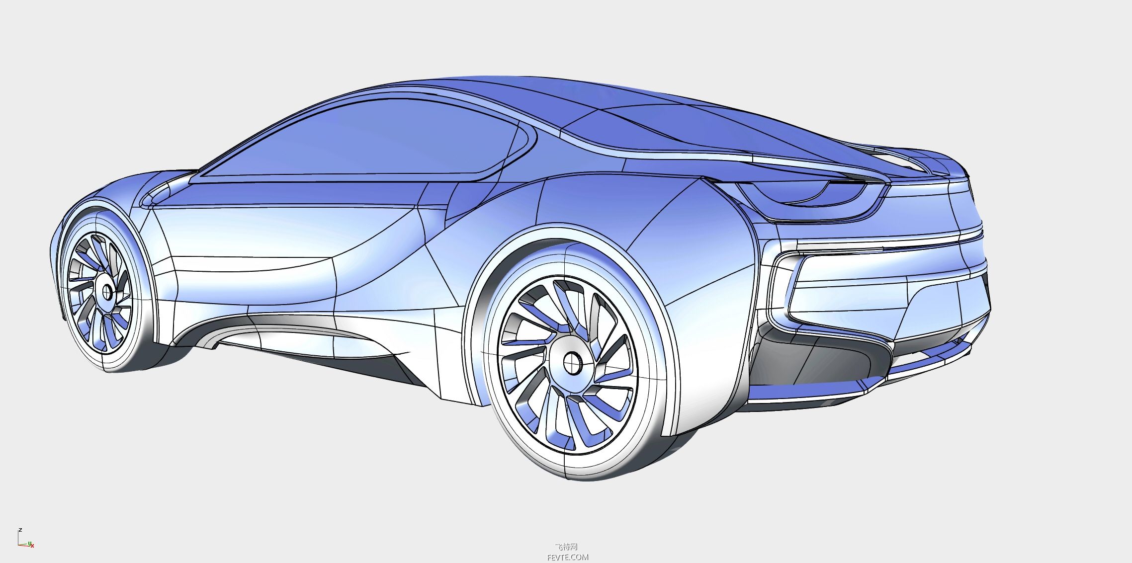 Rhino建模BMW I8教程（三） 飞特网 Rhino教程