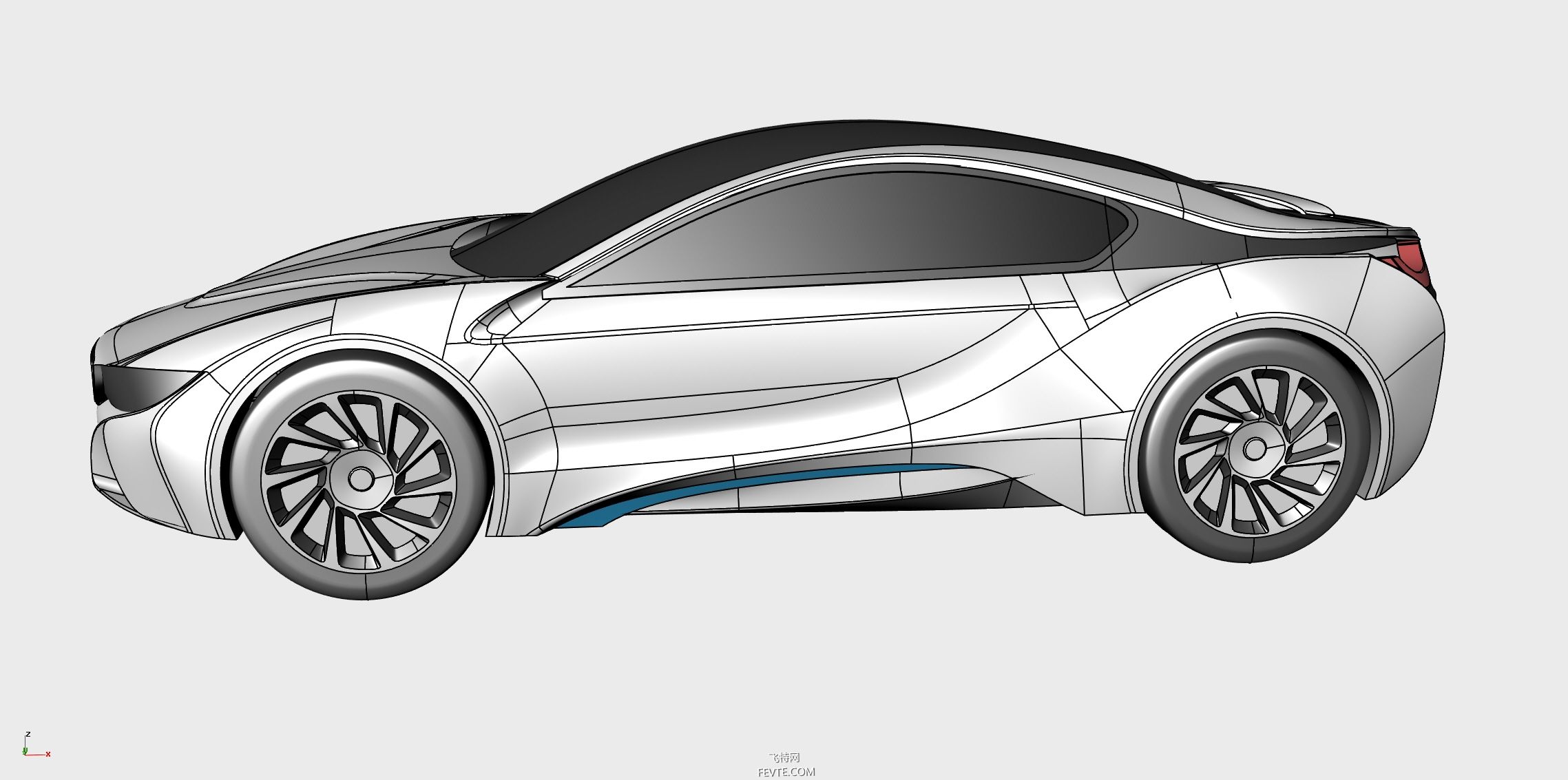 Rhino建模BMW I8教程（三） 飞特网 Rhino教程