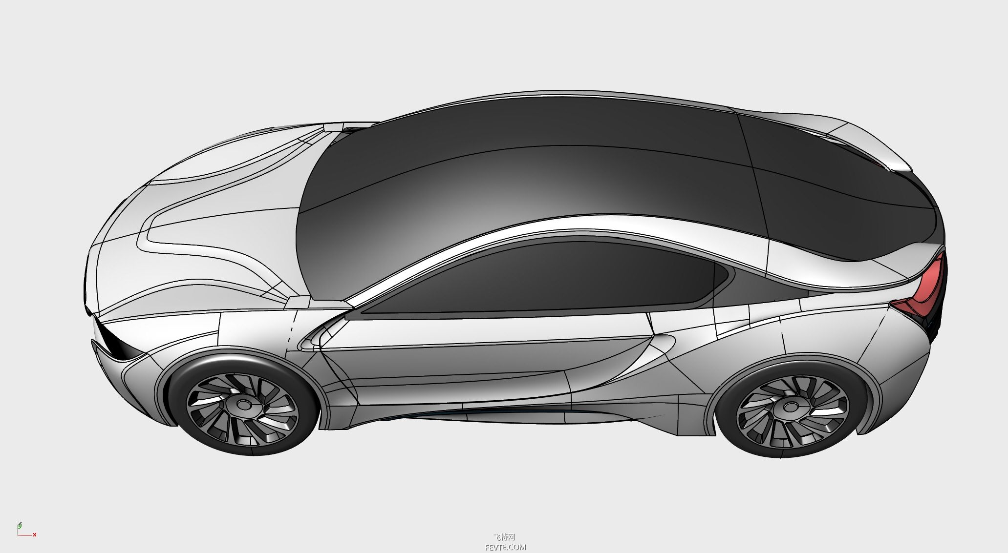 Rhino建模BMW I8教程（三） 飞特网 Rhino教程