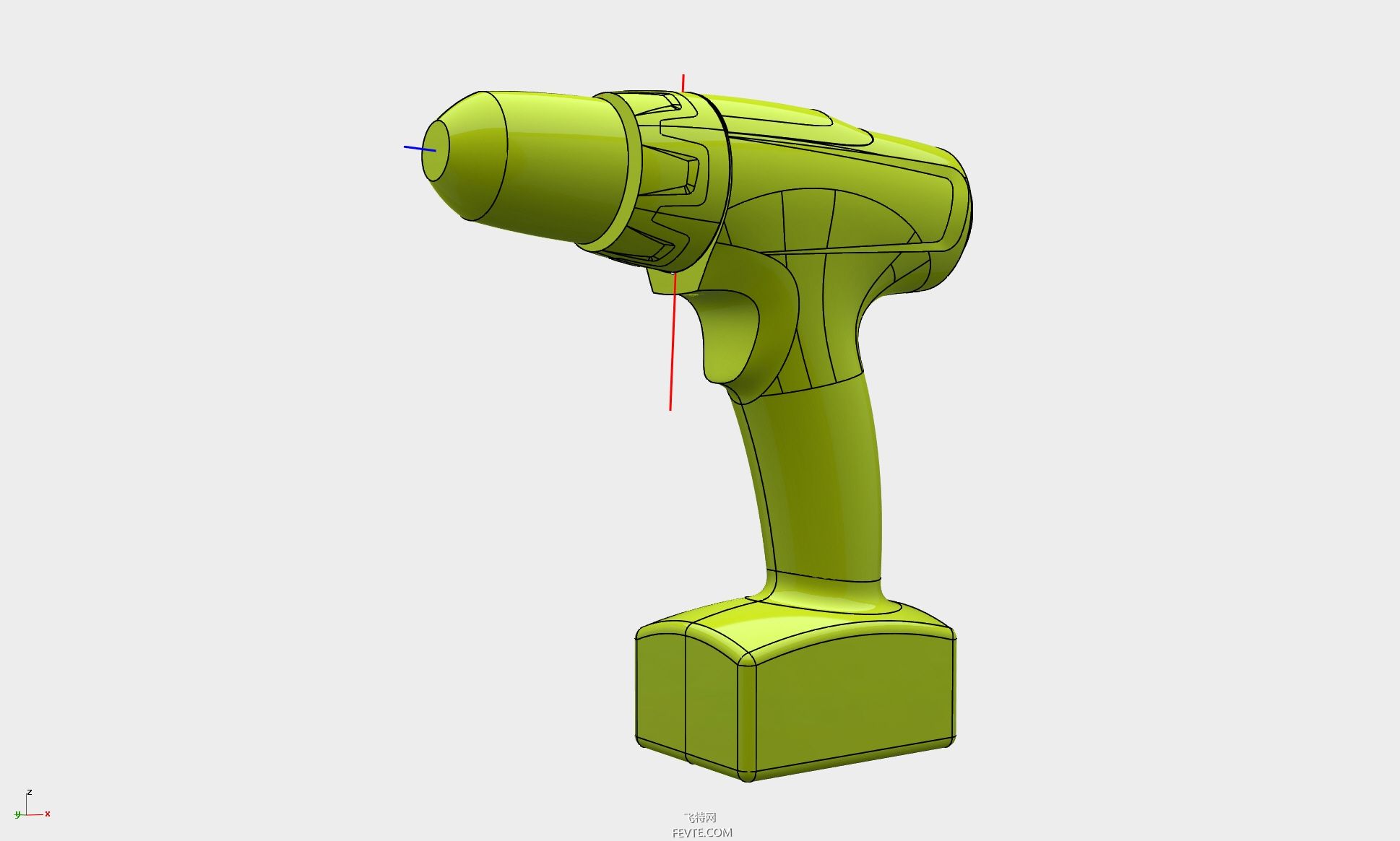 Rhino电动工具建模教程（下）  飞特网 Rhino教程