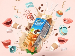 酸奶视觉海报设计