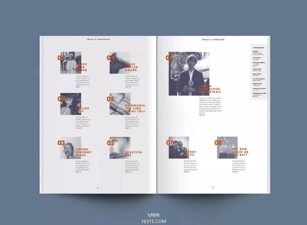 目录页版式设计的八个技巧 飞特网 设计理论