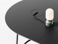 极简主义的模块化桌子设计