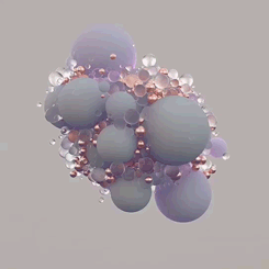 C4D制作亲密的小球动画教程