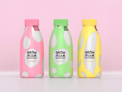 儿童酸奶包装设计