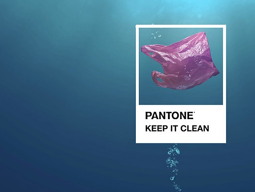 Pantone环保公益宣传海报设计