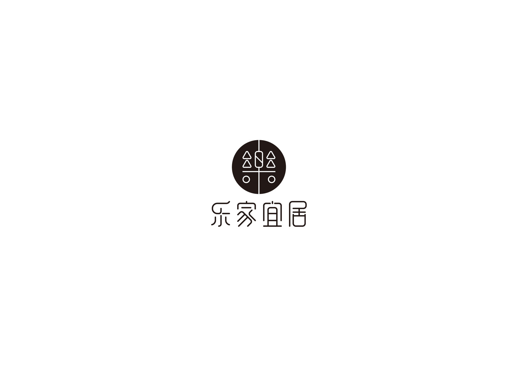 乐家宜居民宿logo设计 飞特网 LOGO设计