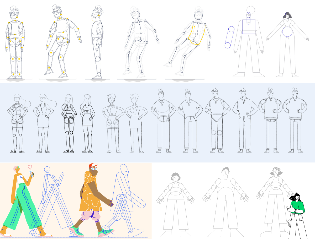 设计师该如何组件灵活的个人插画组件库 飞特网 UI设计教程