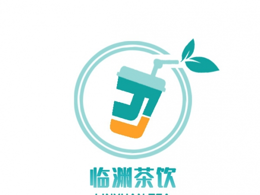 临渊茶饮logo设计案例