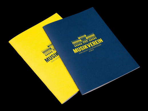 维也纳音乐博览会手册设计