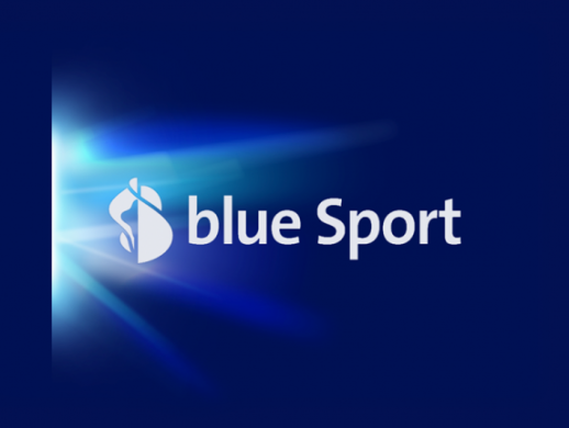 付费运动电视台“蓝色运动”品牌标志重塑设计