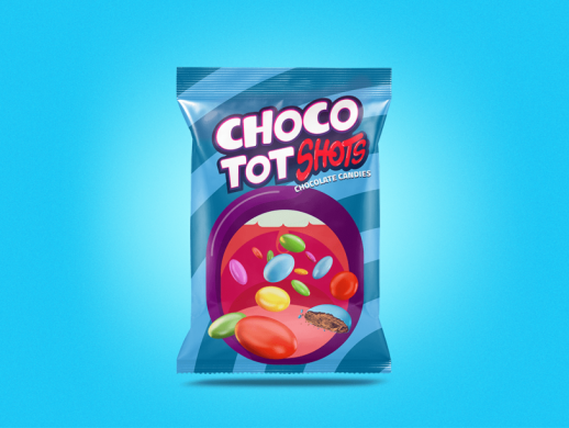 Choco Tot零食海报设计