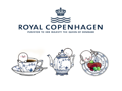 皇家哥本哈根 IP卡通 设计&表情包