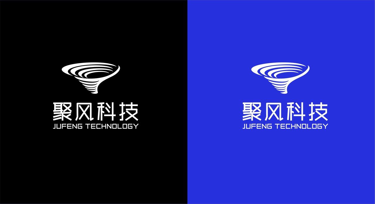 聚风科技logo设计 飞特网 会员原创标志设计