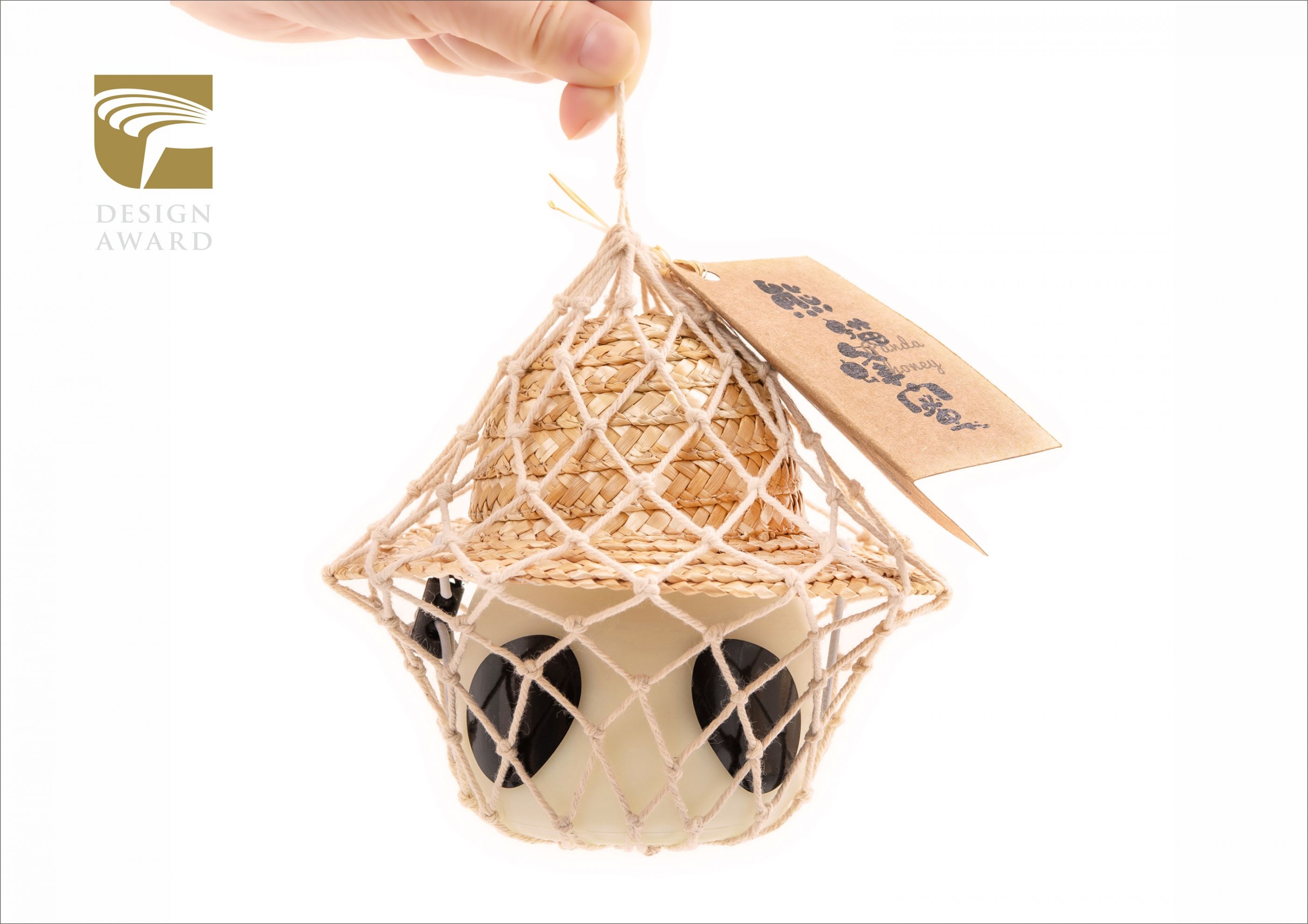 金点奖、金芦苇奖—熊猫蜂蜜包装设计 飞特网 会员原创食品包装设计