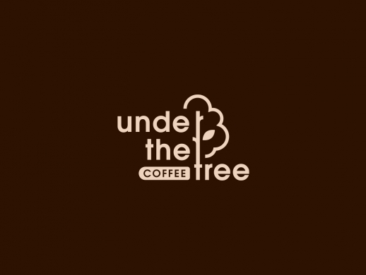 under the tree咖啡馆logo设计第二版