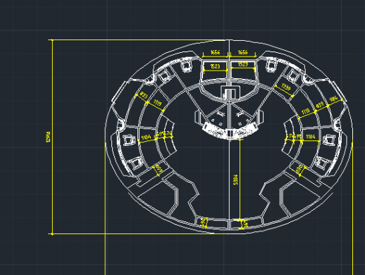 太空站平面设计部分图