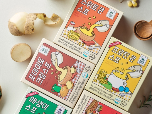 韩国汤料包装盒设计