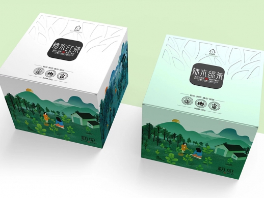 辣木养生茶包装设计-圣智扬包装设计-礼盒包装设计