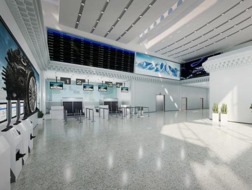 九寨黄龙机场T1航站楼空间设计