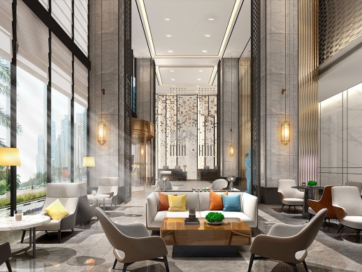 雅安西网国际酒店-长治准5星级酒店设计|红专设计