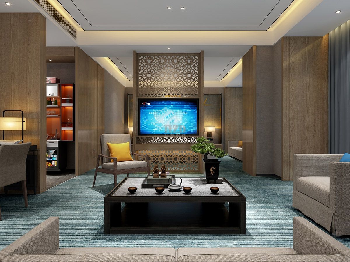 雅安西网国际酒店-郑州好的酒店设计公司|红专设计