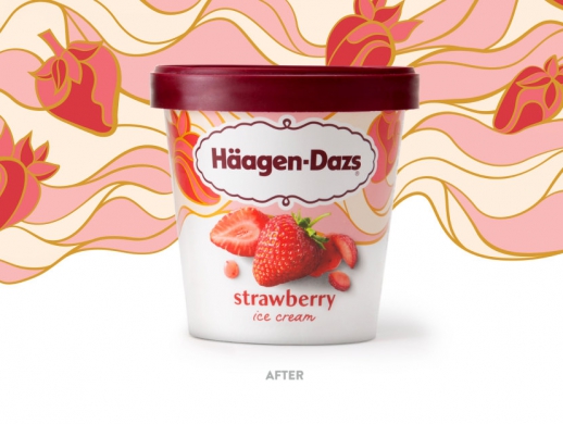 哈根达斯冰淇淋品牌包装设计
